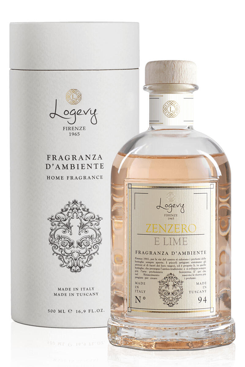 Logevy Firenze 1965 profumatore ambiente Zenzero e Lime 500ML.