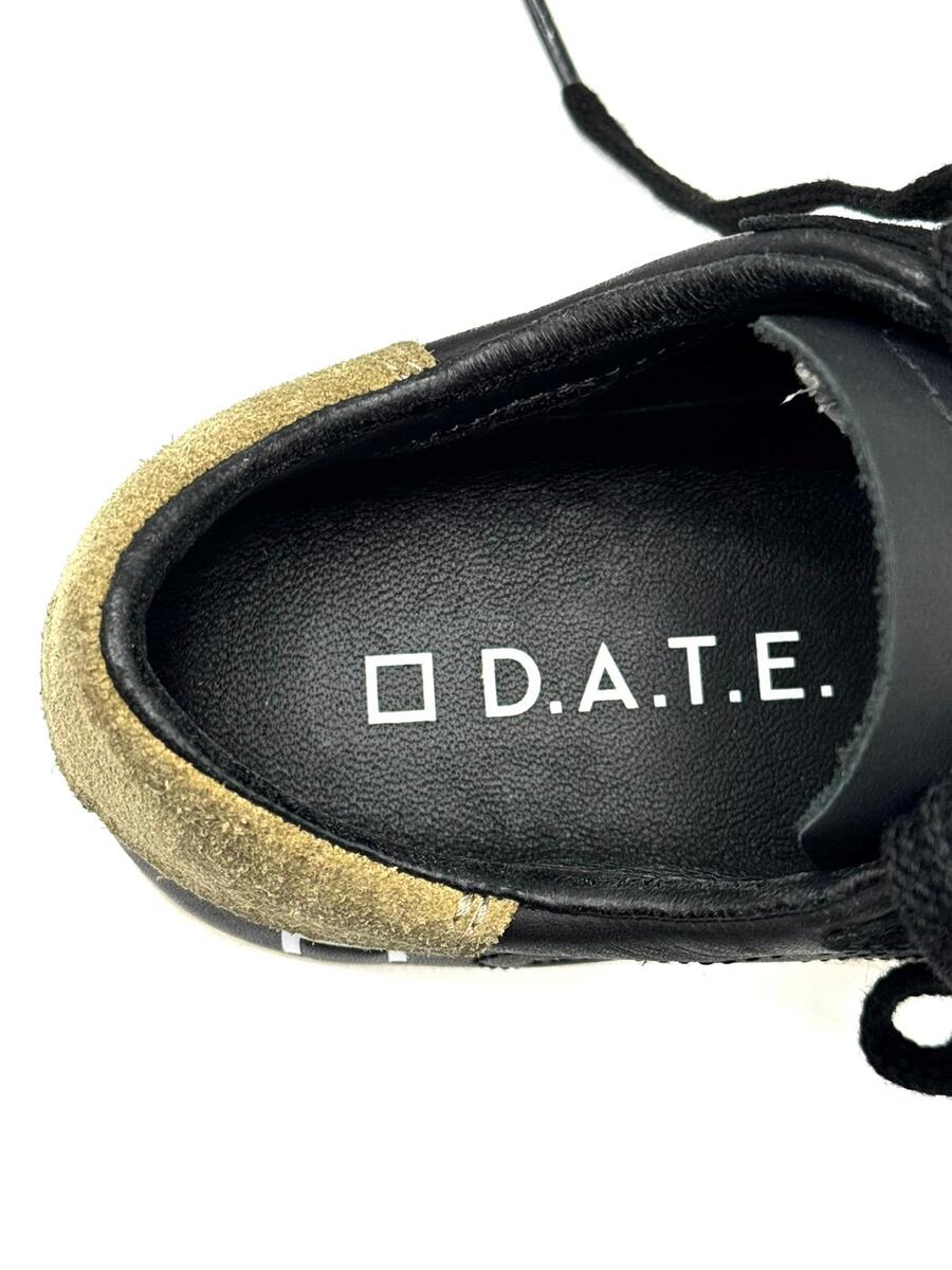 D.A.T.E. Sneaker in pelle e camoscio nere