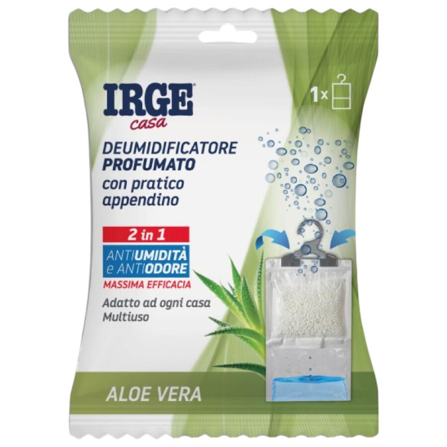 IRGE DEUMIDIFICATORE CON APPENDINO 500 ML ALOE VERA (Confezione da 12 pezzi) 