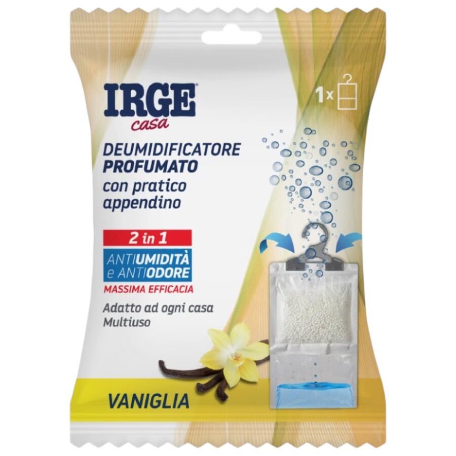 IRGE DEUMIDIFICATORE CON APPENDINO 500 ML VANIGLIA (Confezione da 12 pezzi) 