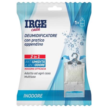 IRGE DEUMIDIFICATORE CON APPENDINO 500 ML INODORE (Confezione da 12 pezzi) 