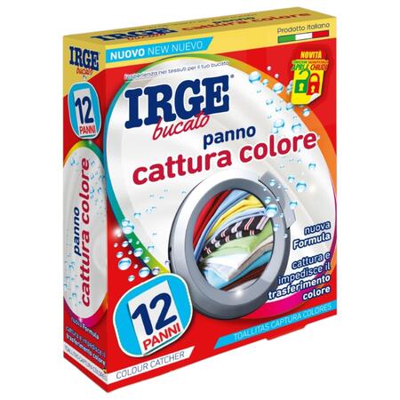 IRGE PANNO CATTURA COLORE 12 FOGLI (Confezione da 20 pezzi) 