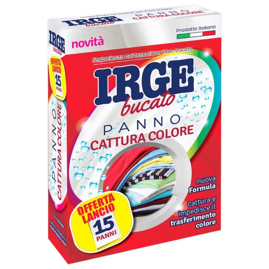 IRGE PANNO CATTURA COLORE 15 FOGLI (Confezione da 20 pezzi) 
