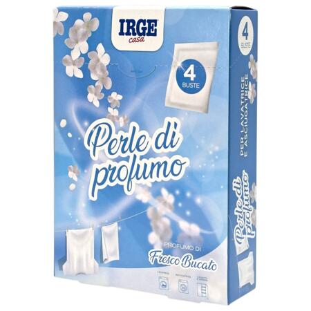IRGE ESSENZE IN PERLE 4 BUSTINE FRSCO BUCATO (Confezione da 10 pezzi)