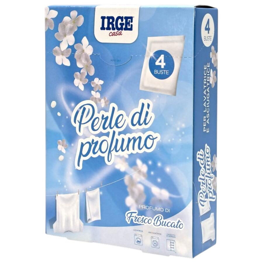 IRGE ESSENZE IN PERLE 4 BUSTINE FRSCO BUCATO (Confezione da 10 pezzi) 