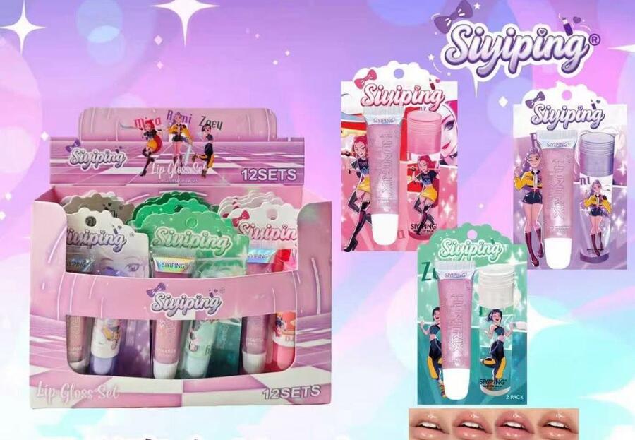 SIYIPING LIP GLOSS SET [Conf. da 12 set]