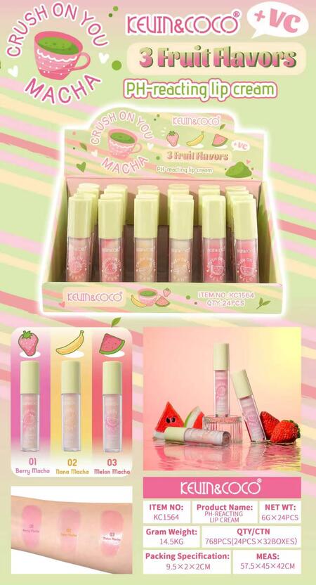 KEVIN & COCO LIP CREAM [Conf. da 24 pezzi]