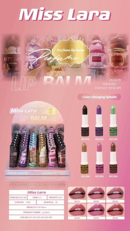 MISS LARA LIP BALM (Similare Arabo) [Conf. da 36 pezzi]