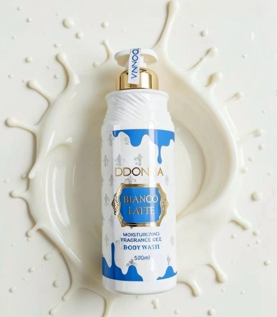 D'DONNA BIANCO LATTE BODY WASH DA 520 ML [Conf. da 12 pezzi]
