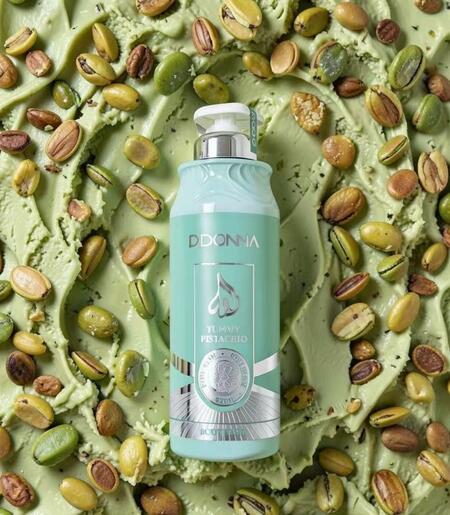 D'DONNA BODY WASH YUMMY PISTACHIO da 520 ml [Conf.da 12 pezzi]