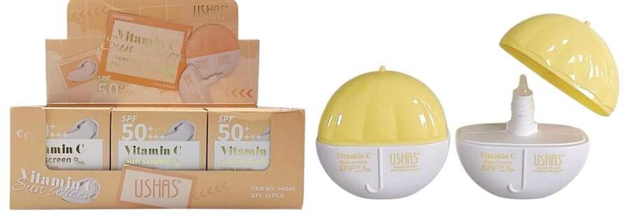 USHAS CREMA SOLARE SPF 50+ [Conf. da 12 pezzi]