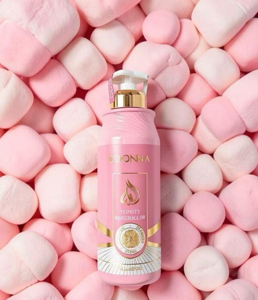 D'DONNA SHAMPOO  YUMMY MARHMALLOW DA 520 ML [Conf. da 12 pezzi]