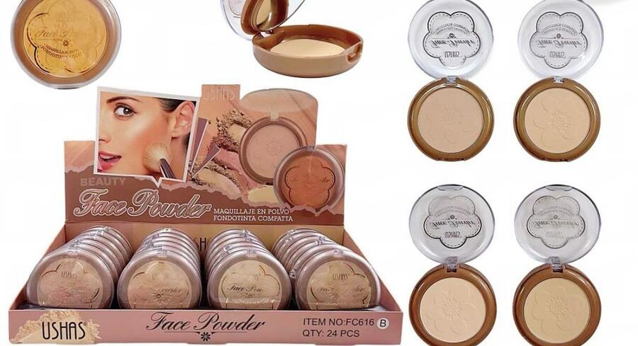 USHAS FACE POWDER [Conf. da 24 pezzi]