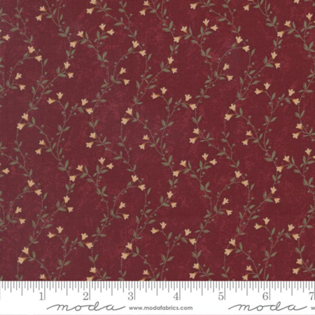 9831-13 tessuto americano Quail Run Kansas Troubles Quilters taglio 25x110 cm 