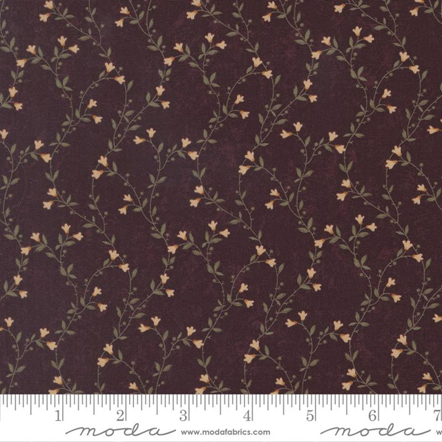 9831-16 tessuto americano Quail Run Kansas Troubles Quilters taglio 25x110 cm