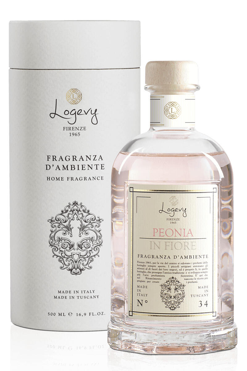 Logevy Firenze 1965 profumatore ambiente Peonia in Fiore 250ML.
