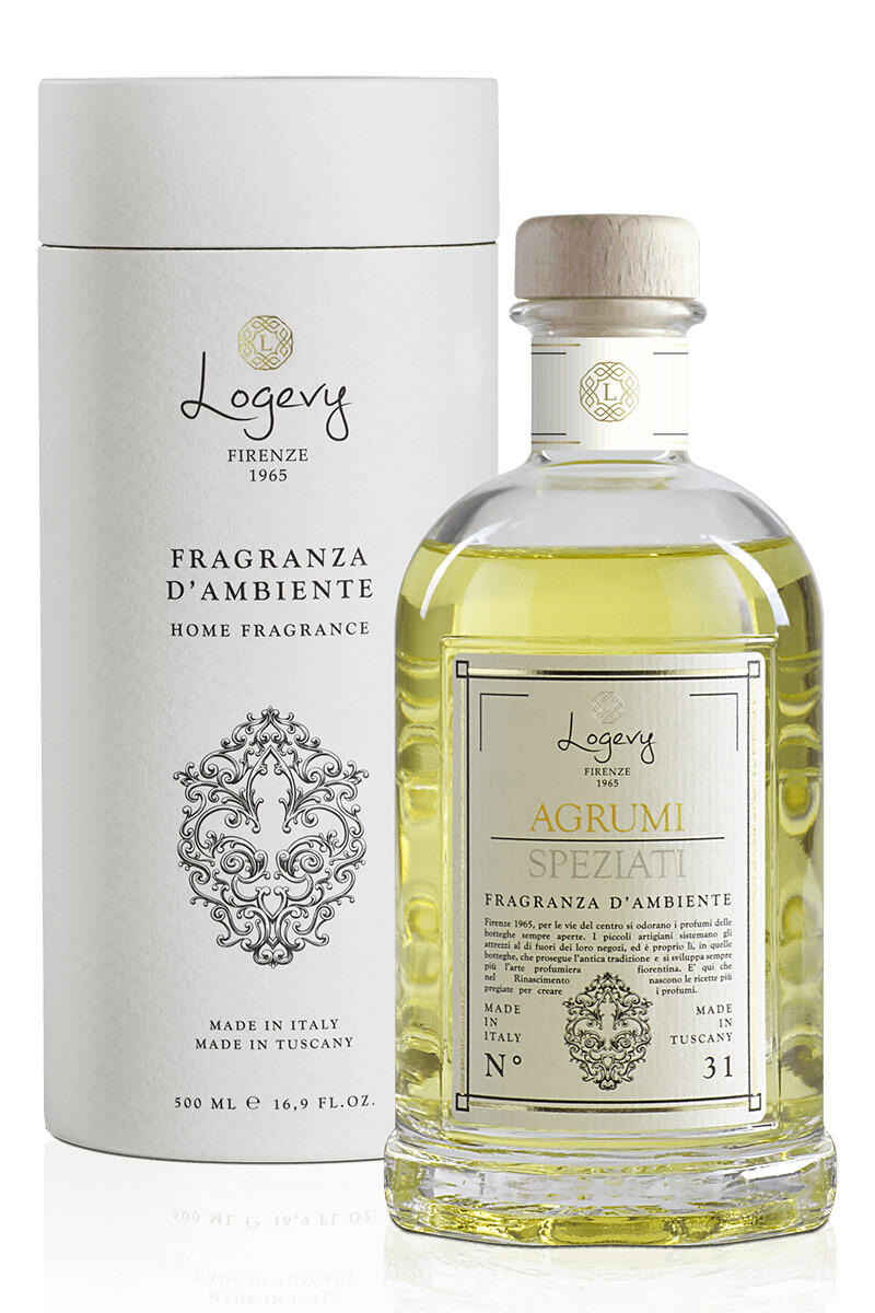 Logevy Firenze 1965 profumatore ambiente Agrumi Speziati 500ML.