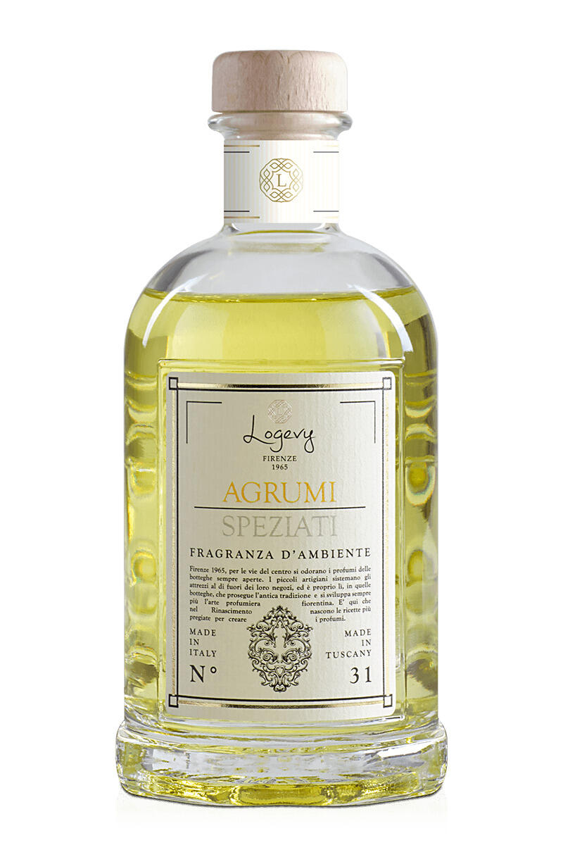 Logevy Firenze 1965 profumatore ambiente Agrumi Speziati 500ML.