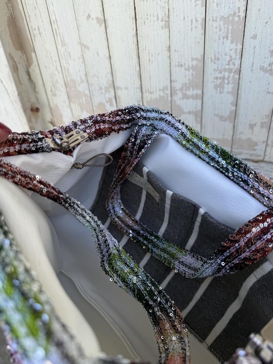Soft Bag micro paillettes 
