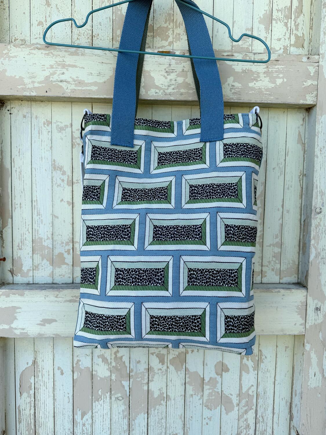 Borsa rettangoli tridimensionali 