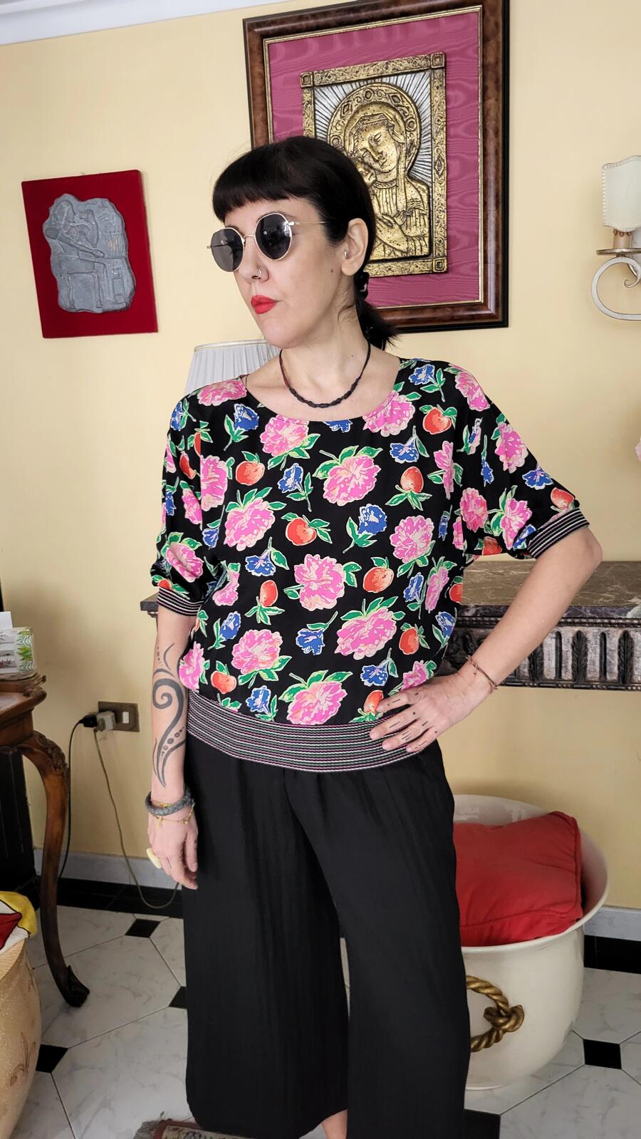 Blusa Emanuel Ungaro 