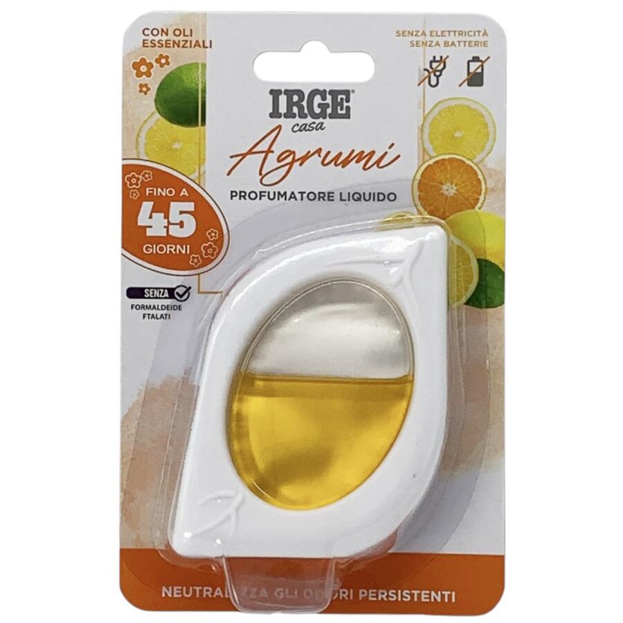IRGE PROFUMATORE LIQUIDO 7 ML AGRUMI (Confezione da 12 pezzi)