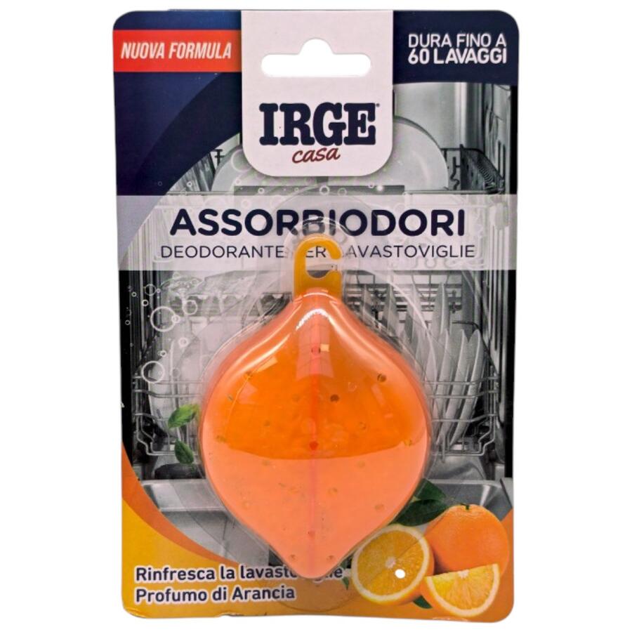 IRGE DEODORANTE PER LAVASTOVIGLIE ARANCIA (Confezione da 12 pezzi) 