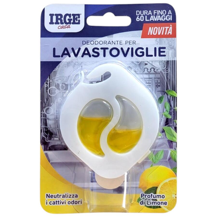 IRGE DEODORANTE PER LAVASTOVIGLIE FRESHNER 4 ML LIMONE (Confezione da 12 pezzi) 