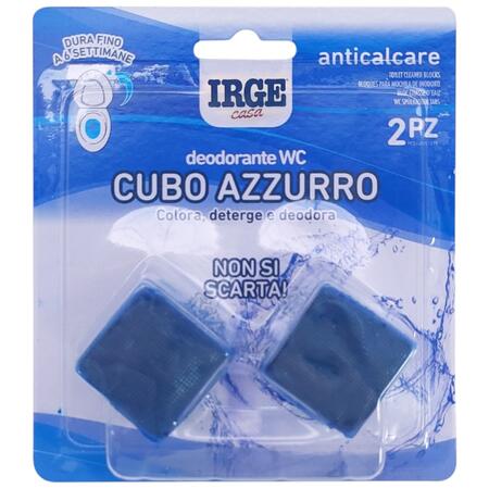 IRGE DEO WC 2 CUBI 50 GR (Confezione da 12 pezzi) 