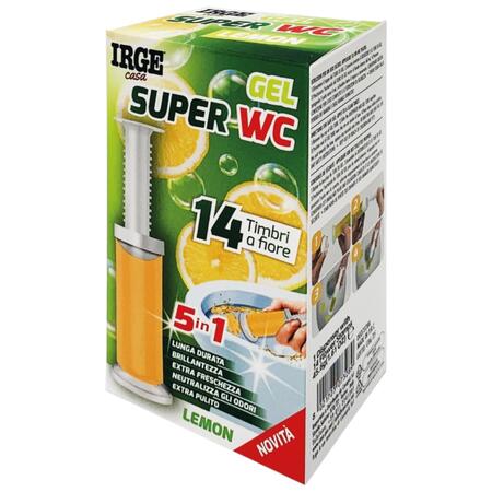 IRGE DEO WC GEL 14 STAMPI LIMONE (Confezione da 12 pezzi) 