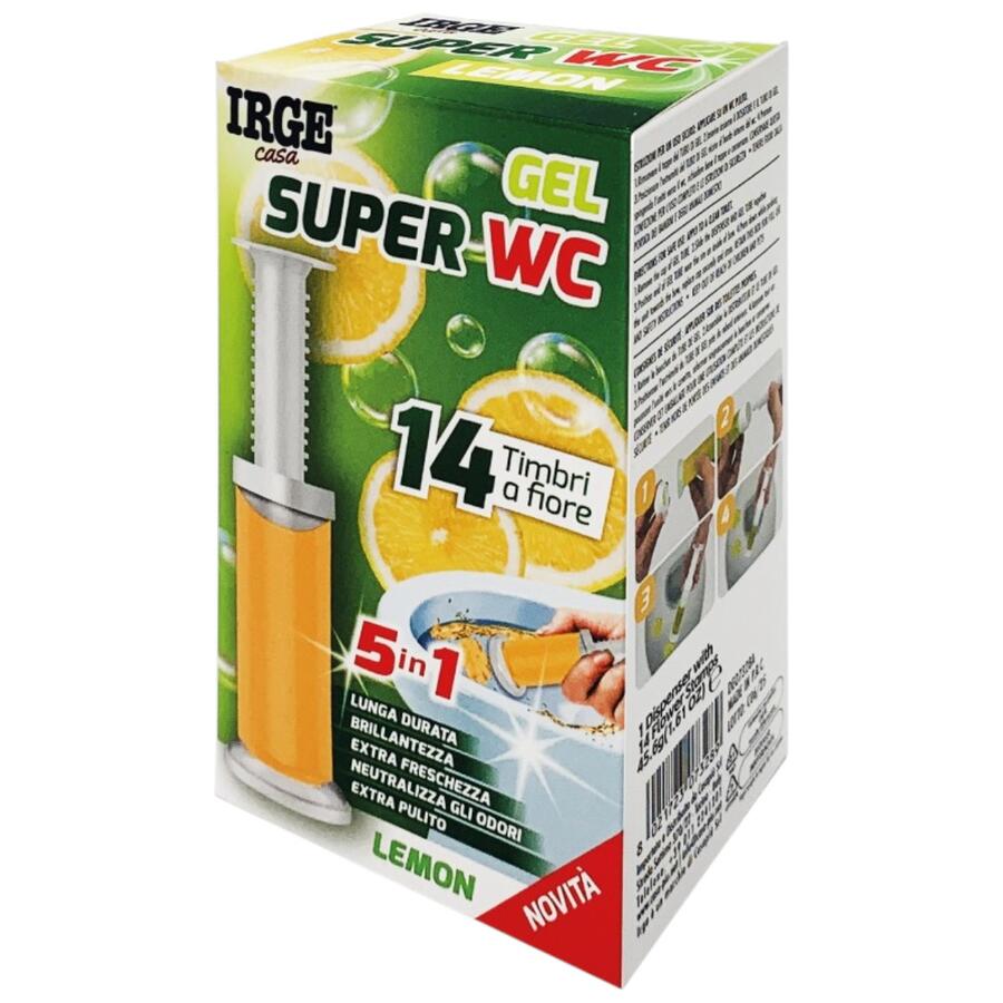 IRGE DEO WC GEL 14 STAMPI LIMONE (Confezione da 12 pezzi) 
