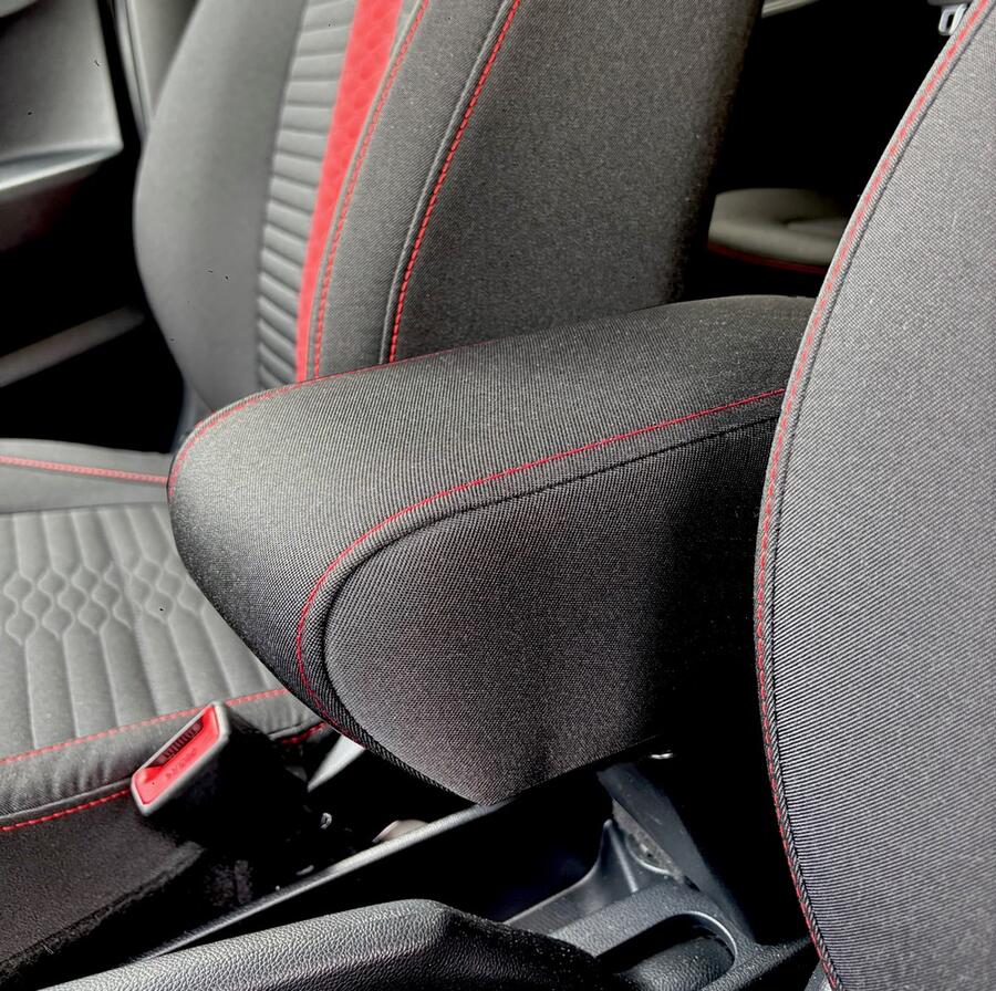 Adjustable armrest with storage for Hyundai i10 (2019-2026)