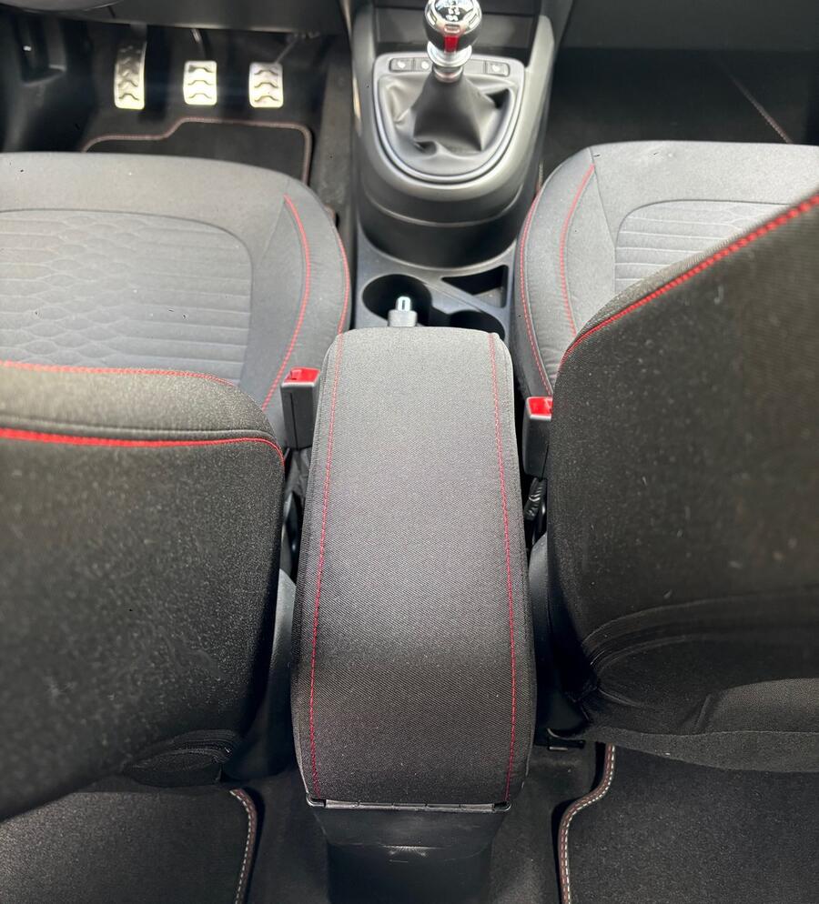 Adjustable armrest with storage for Hyundai i10 (2019-2026)