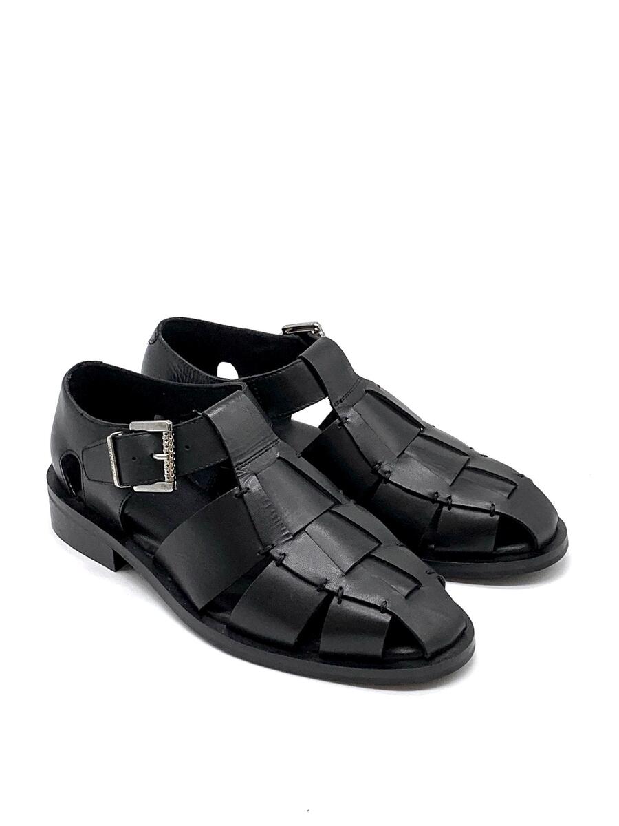 BRONX Ciabatta in pelle di vitello nappato