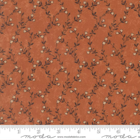 9831-17 tessuto americano Quail Run Kansas Troubles Quilters taglio 25x110 cm