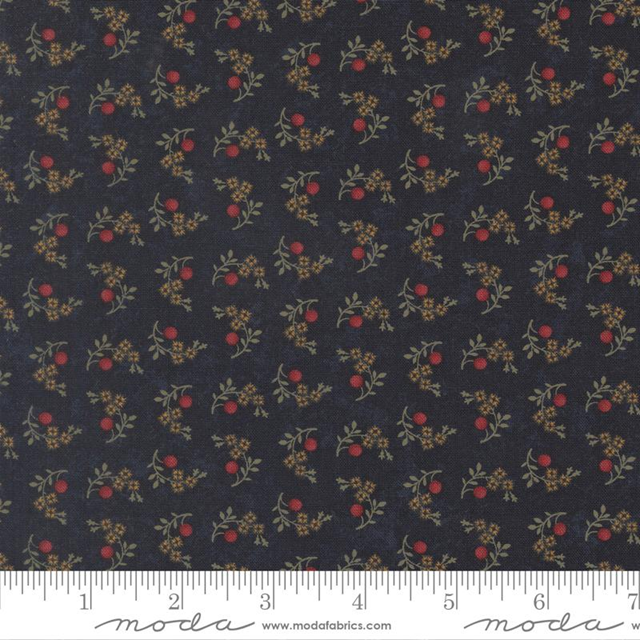 9834-14 tessuto americano Quail Run Kansas Troubles Quilters taglio 25x110 cm