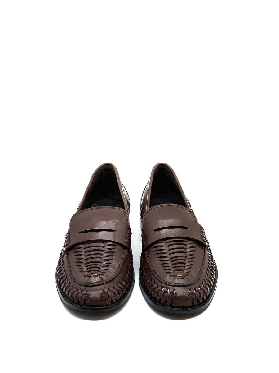 BRONX Mocassino in pelle marrone