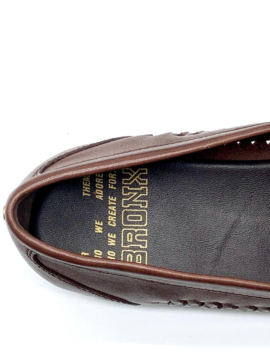 BRONX Mocassino in pelle marrone