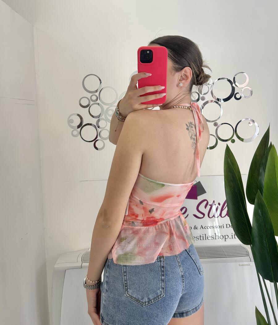 NOVITÀ Top rose velato