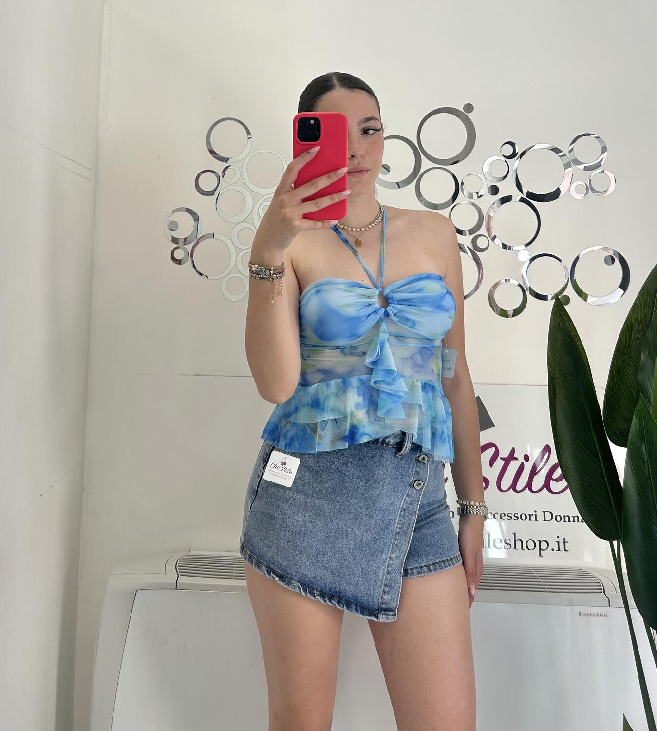 NOVITÀ Top rose velato