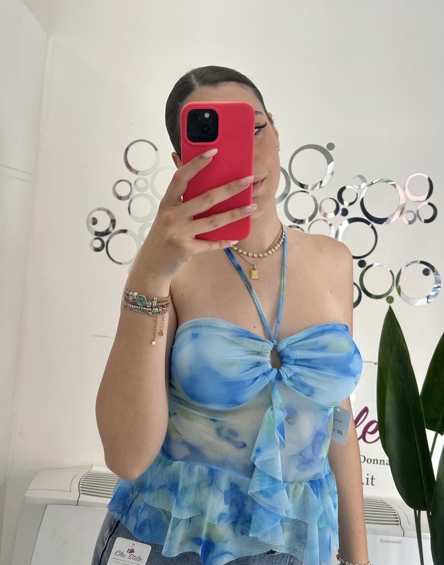 NOVITÀ Top rose velato