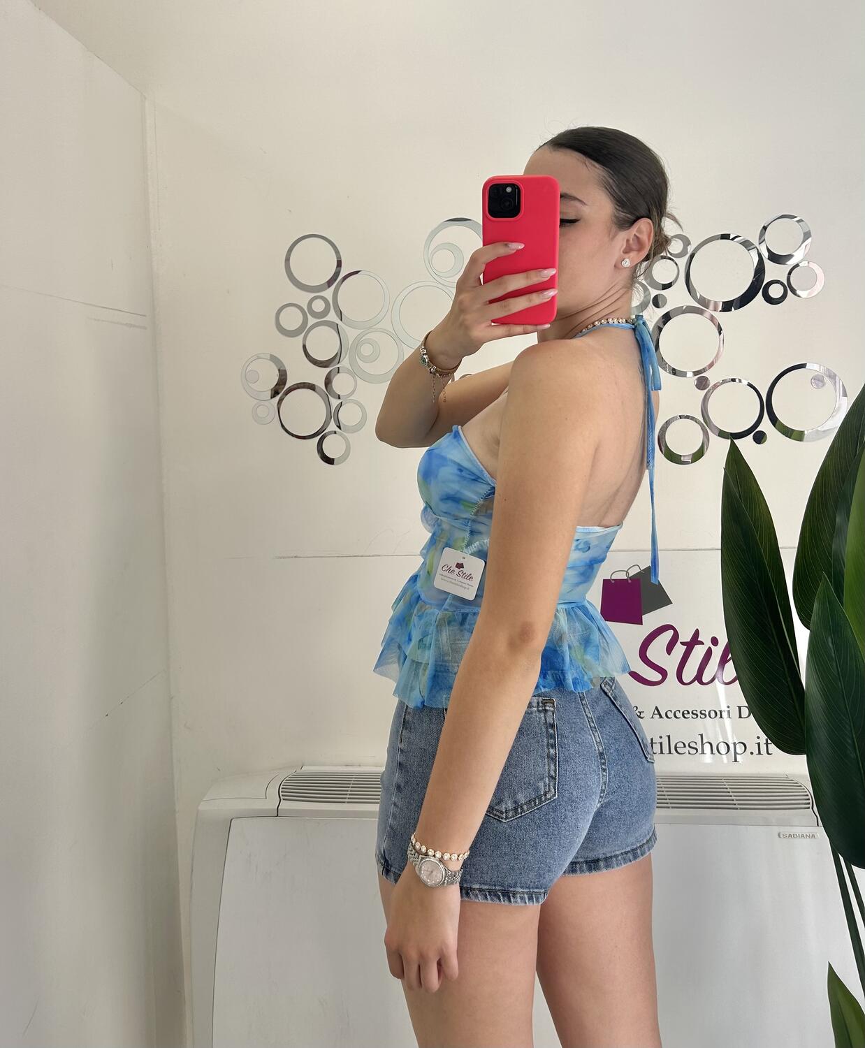 NOVITÀ Top rose velato