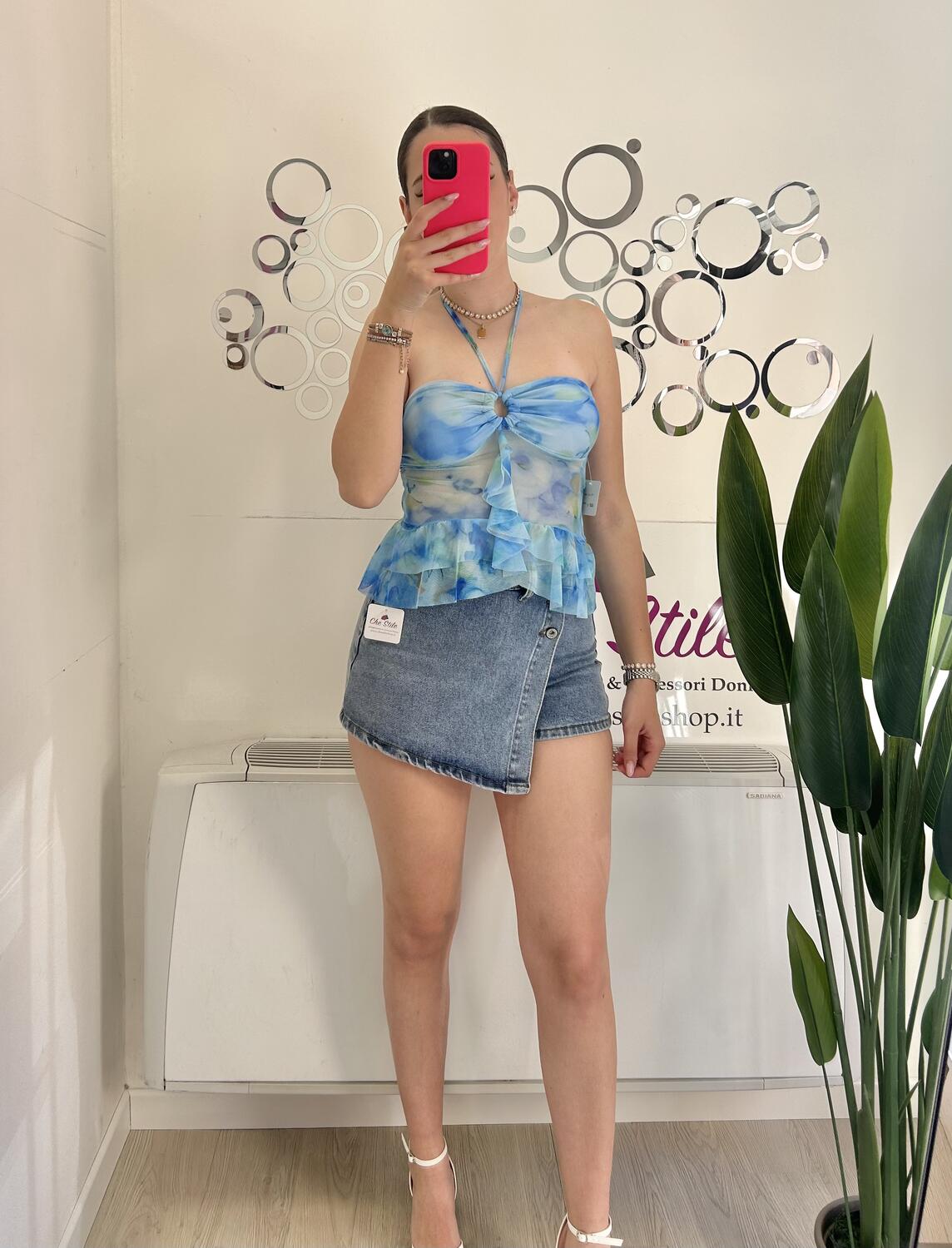 NOVITÀ Top rose velato