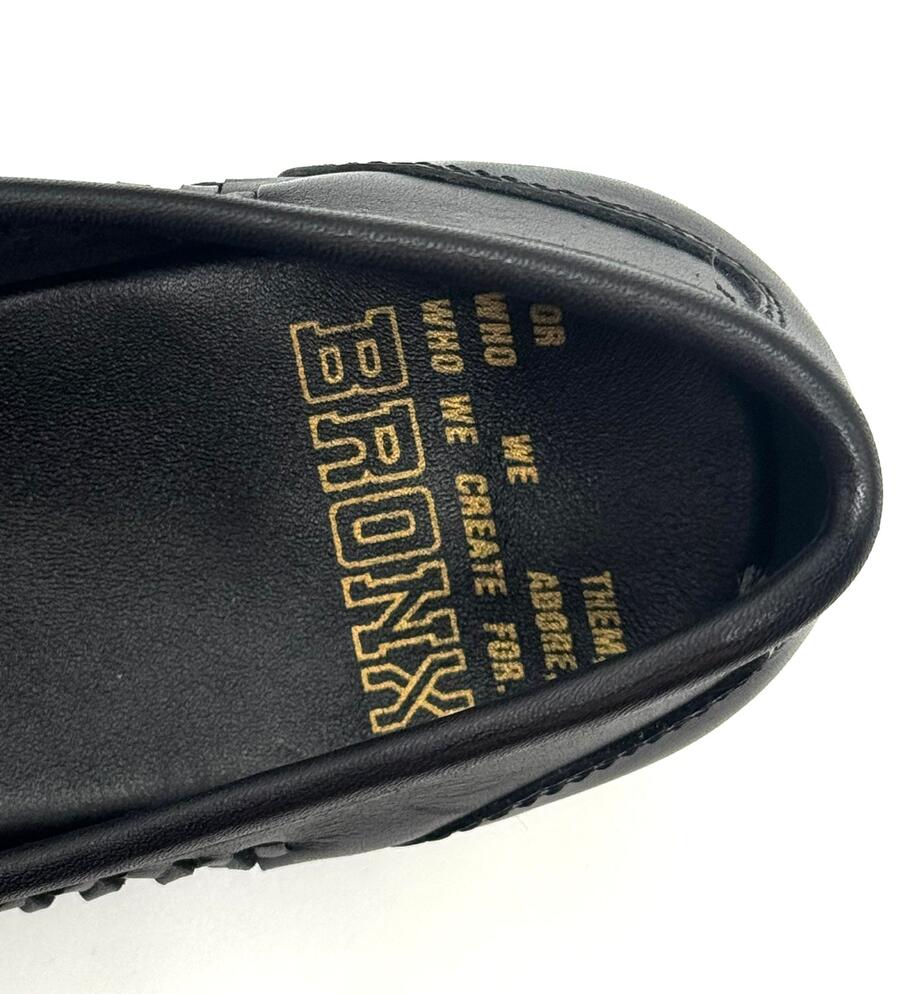 BRONX Mocassino in pelle nero