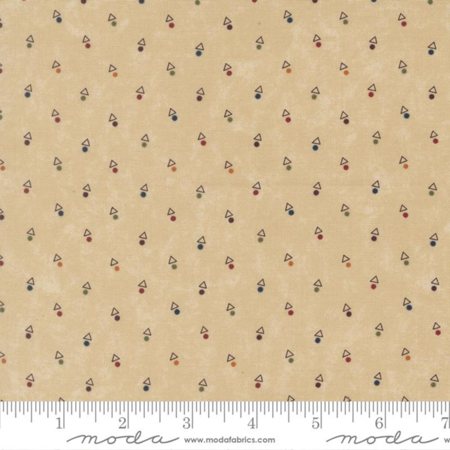 9836-11 tessuto americano Quail Run Kansas Troubles Quilters taglio 25x110 cm