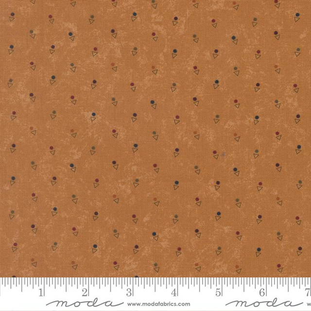9836-12 tessuto americano Quail Run Kansas Troubles Quilters taglio 25x110 cm