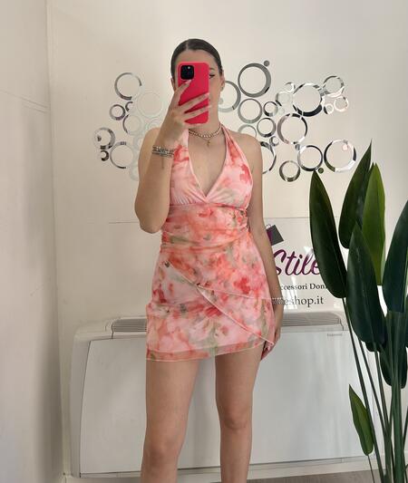 NOVITÀ Abitino velato rose