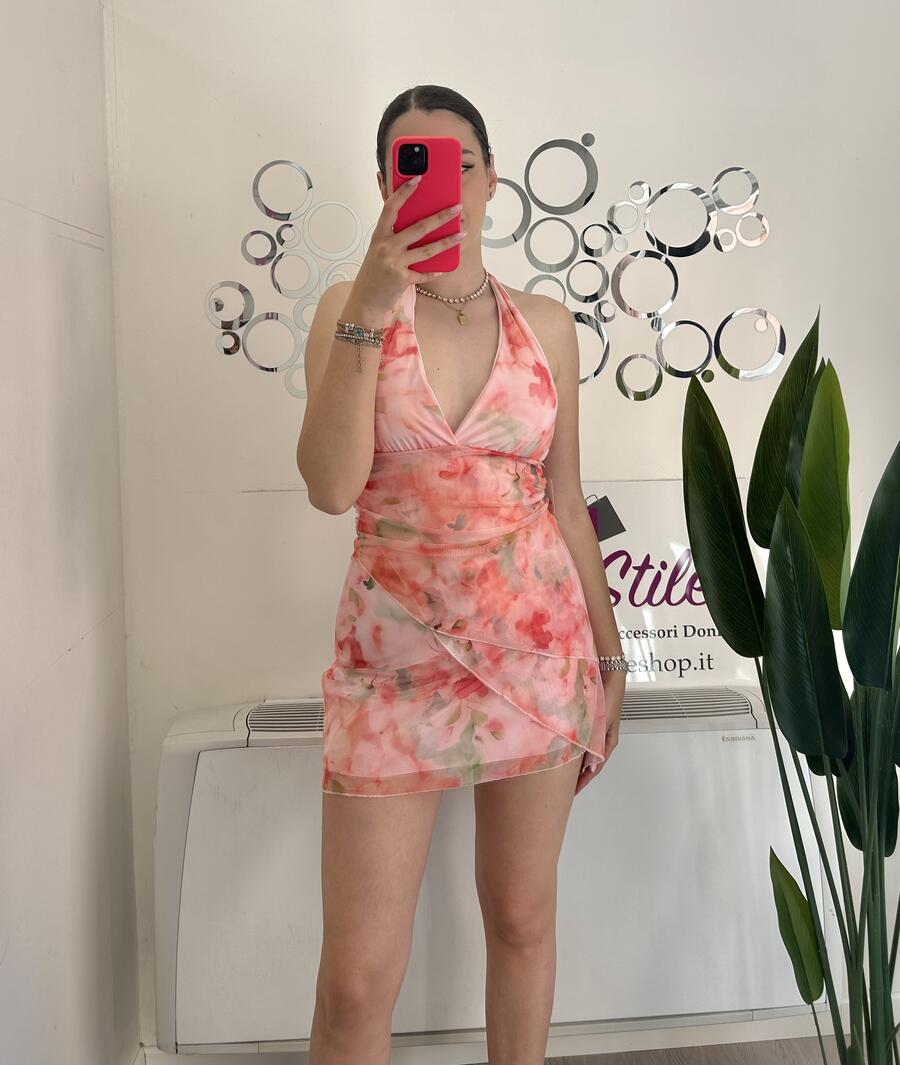 NOVITÀ Abitino velato rose