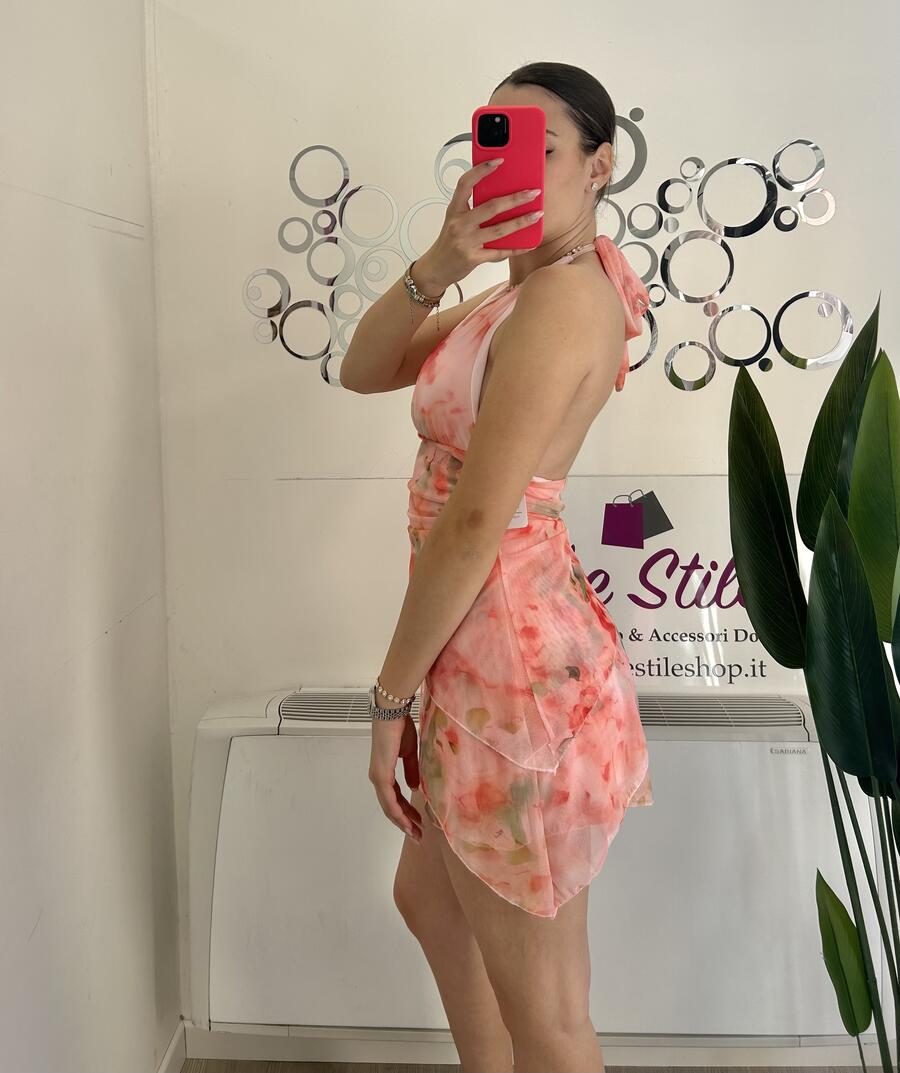 NOVITÀ Abitino velato rose