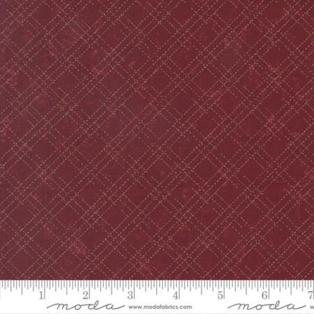 9837-13 tessuto americano Quail Run Kansas Troubles Quilters taglio 25x110 cm